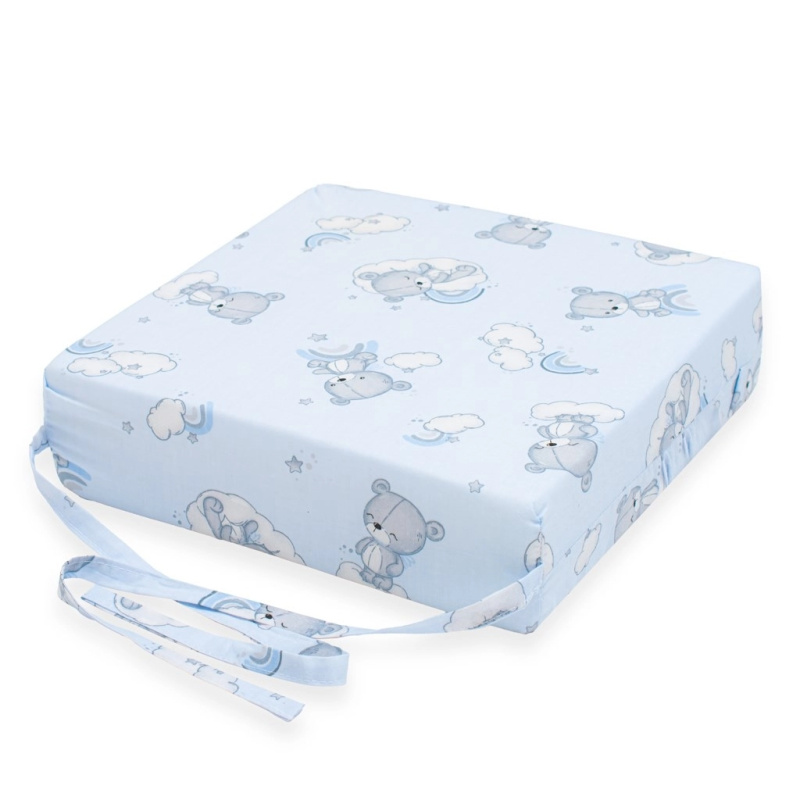 Dětský podsedák na židli New Baby Basic Bear, modrý