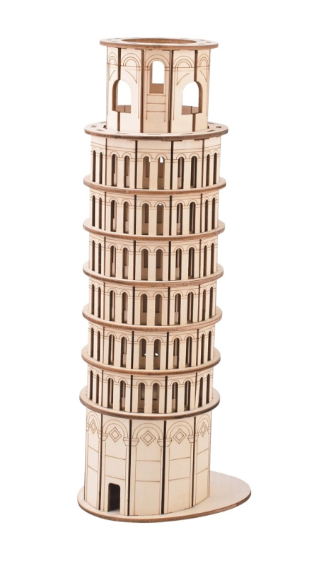 Dřevěné 3D puzzle Šikmá věž v Pise
