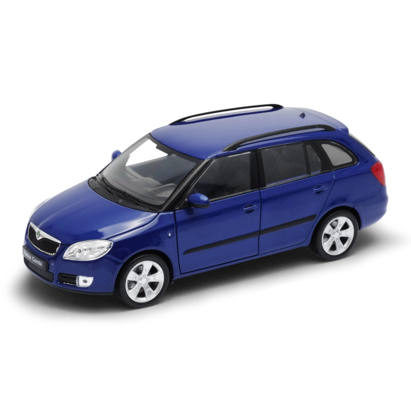 Welly Škoda Fabia Combi II 2009 červená 1:24