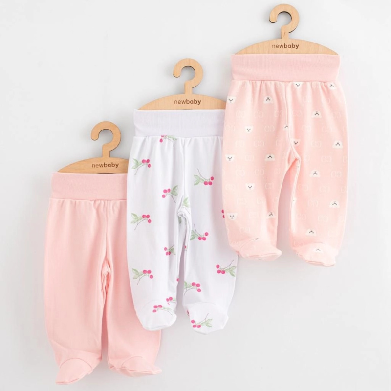Dojenecké polodupačky New Baby Classic II, sada 3 ks, vel. 62 (3–6 měsíců)