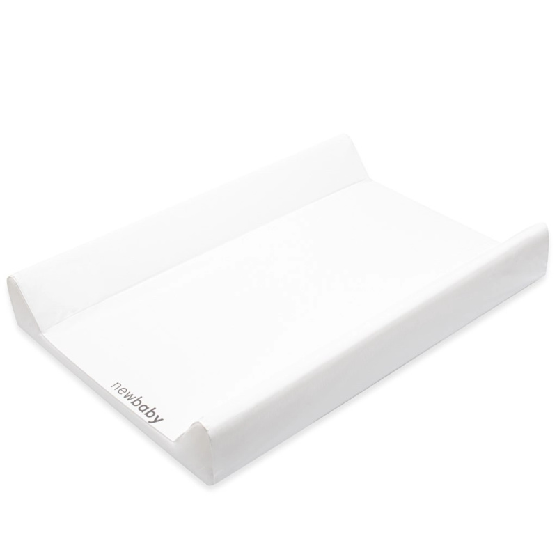 Měkká přebalovací podložka New Baby Basic white 49 × 70 cm