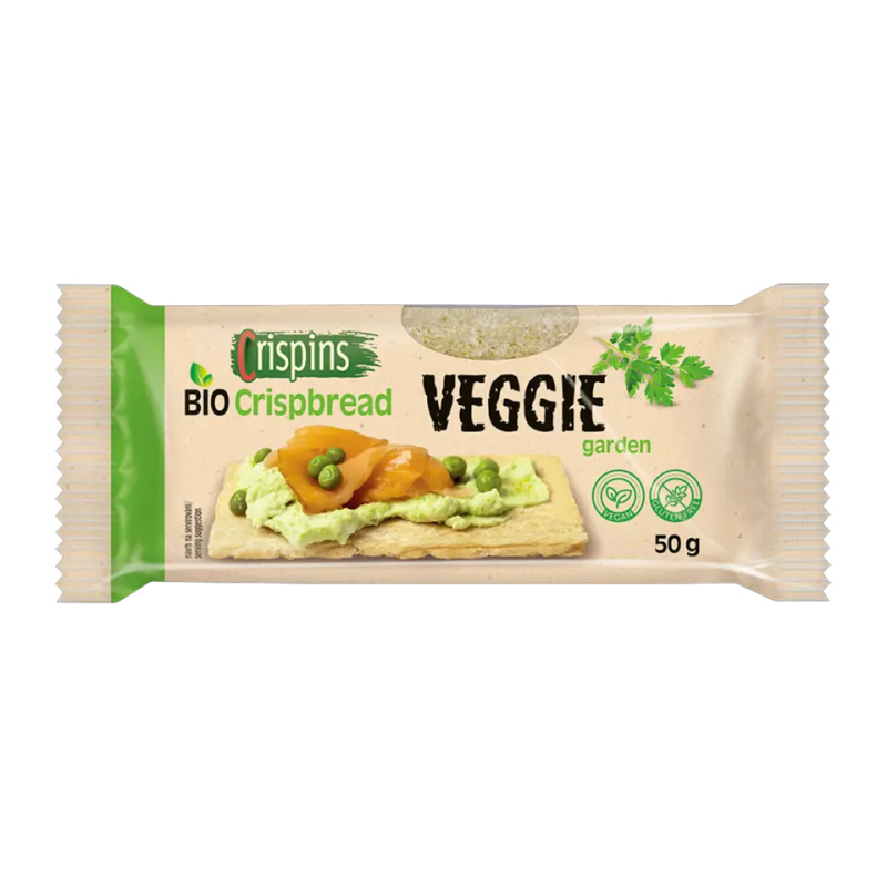 Extrudo Crispins BIO Zeleninový křehký plátek