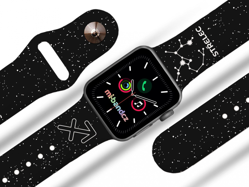 Mi-band Apple watch řemínek 42/44/45/46/49 Znamení zvěrokruhu Rozměr: 42/44/45/46/49mm, znamení: střelec