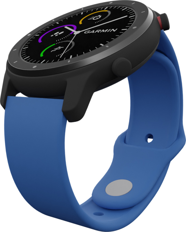 Strapido Jednobarevný náhradní řemínek 20mm Barva: Modrá