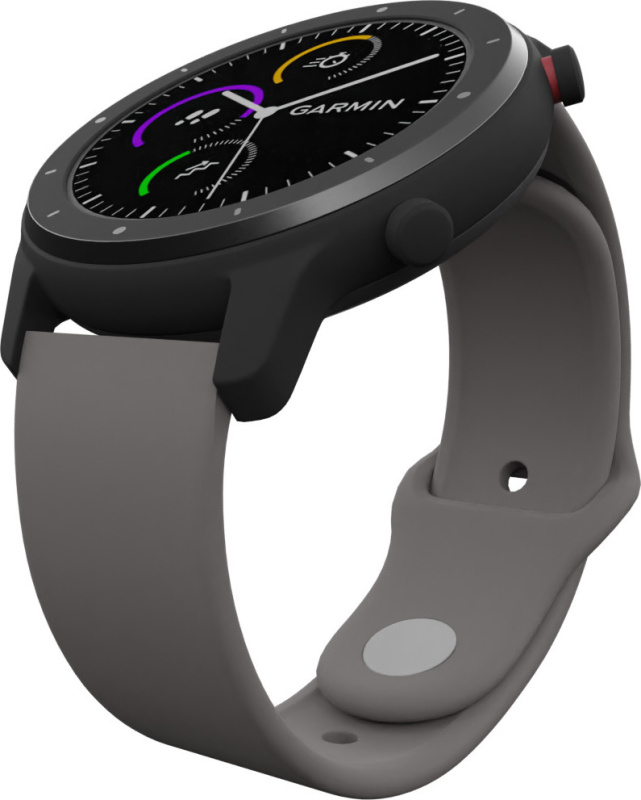 Strapido Jednobarevný náhradní řemínek 22mm Barva: Šedá