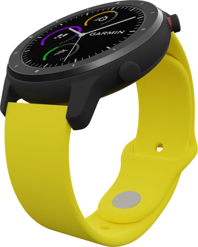 Strapido Jednobarevný náhradní řemínek 22mm Barva: Žlutá