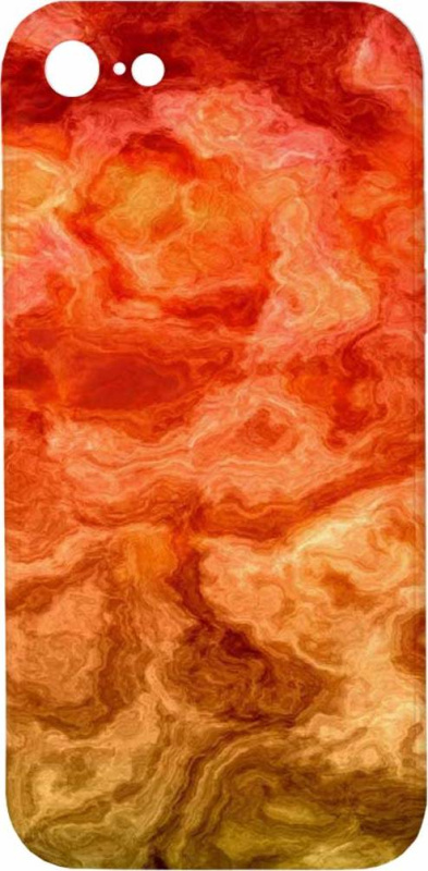Mi-band Kryt Ohnivý mramor pro iPhone 7/8/SE2020
