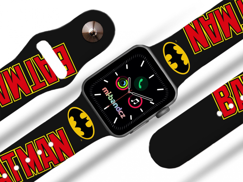 Miband Apple watch řemínek Batman 3 Rozměr: 38/40/41/42(S10)mm