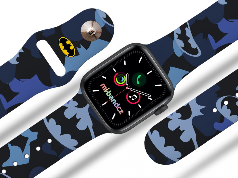 Miband Apple watch řemínek Batman 6 Rozměr: 38/40/41/42(S10)mm