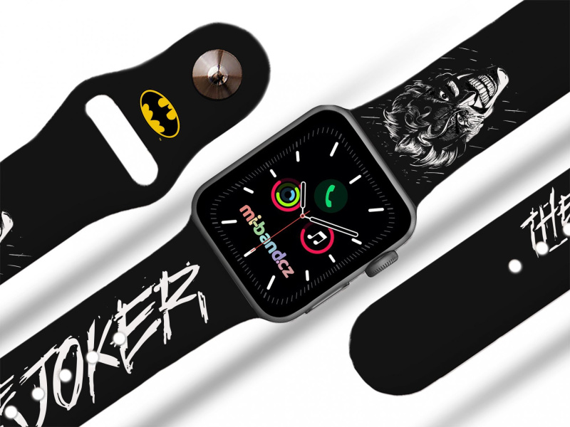 Miband Apple watch řemínek Batman 32 - Joker Rozměr: 42/44/45/46/49mm