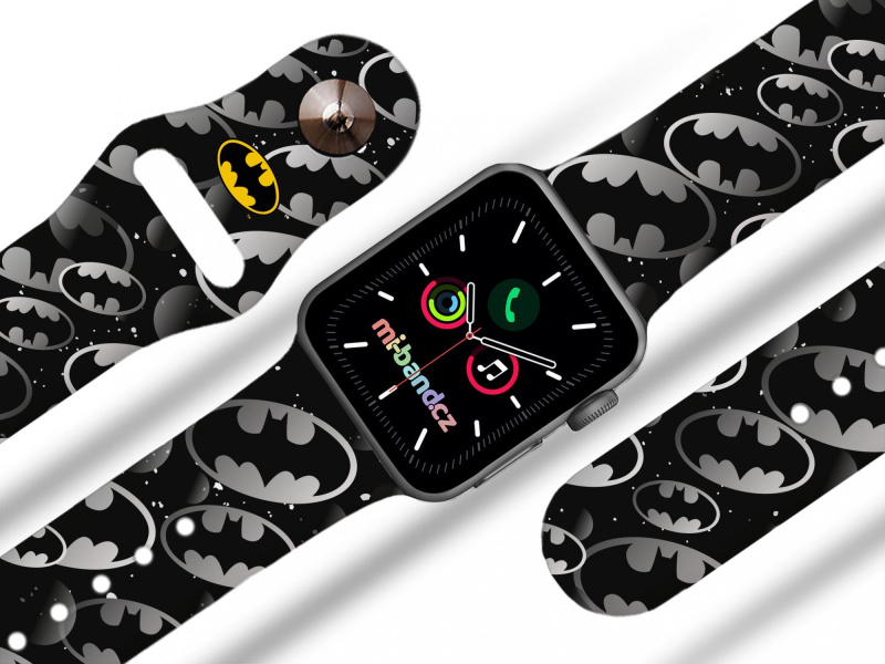 Miband Apple watch řemínek Batman 25 Rozměr: 38/40/41/42(S10)mm