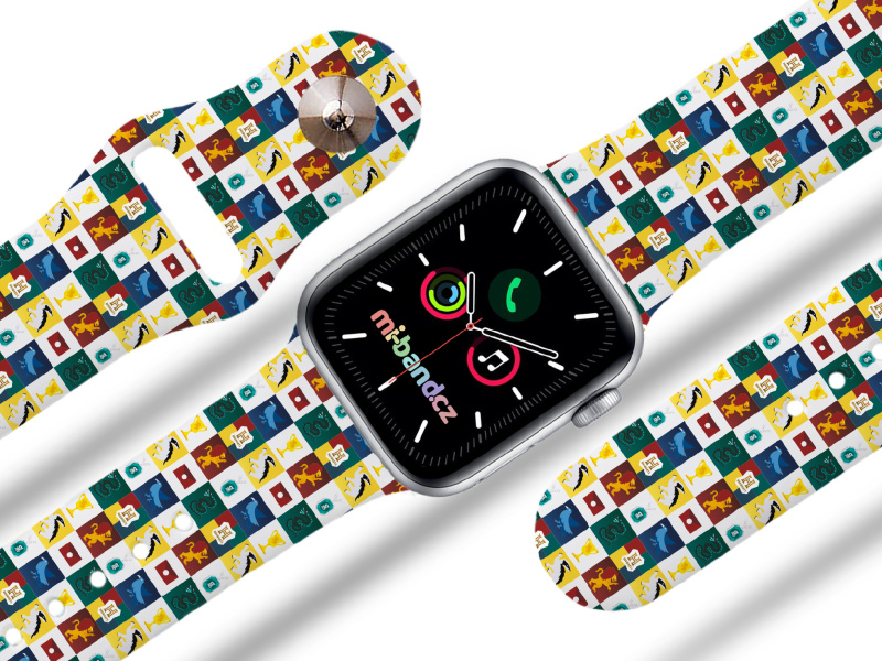 Miband Apple watch řemínek Harry Potter - Bradavické koleje 2 Rozměr: 42/44/45/46/49mm