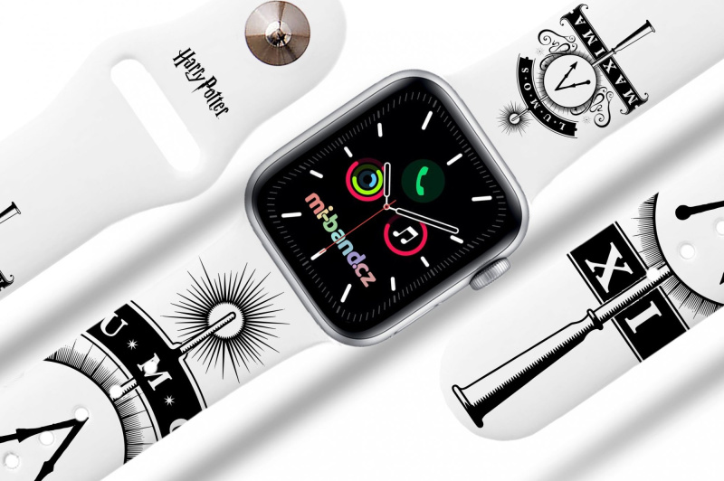 Miband Apple watch řemínek Harry Potter - Lumos Rozměr: 38/40/41/42(S10)mm