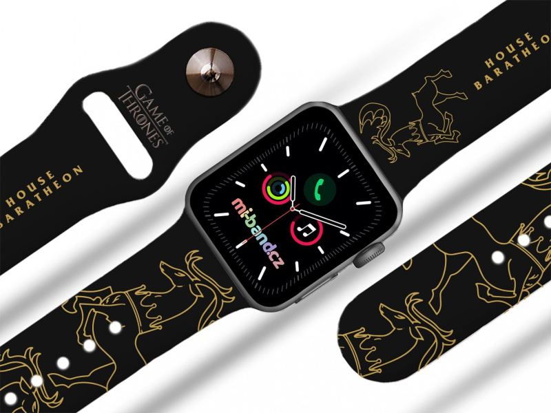 Miband Apple watch řemínek GOT 8 - rod baratheonů Rozměr: 38/40/41/42(S10)mm