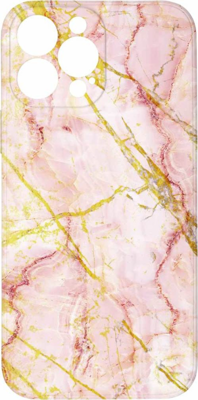 Mi-band Kryt Růžovo zlatý mramor pro iPhone 13 Pro Max
