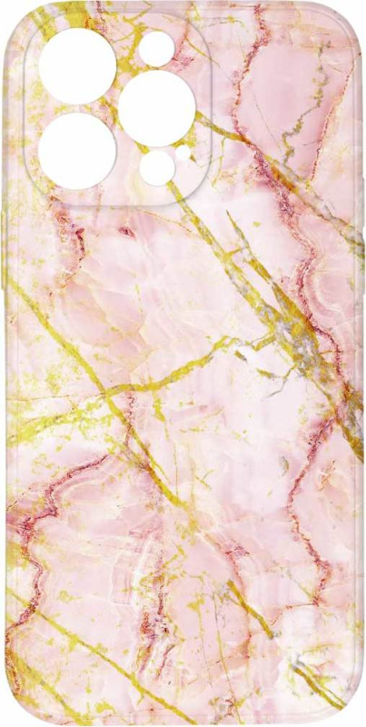 Mi-band Kryt Růžovo zlatý mramor pro iPhone 14 Pro Max