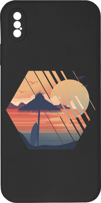 Mi-band Kryt Západ slunce černý pro iPhone XS Max