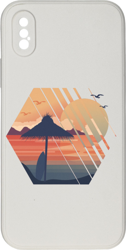 Mi-band Kryt Západ slunce bílý pro iPhone X/XS