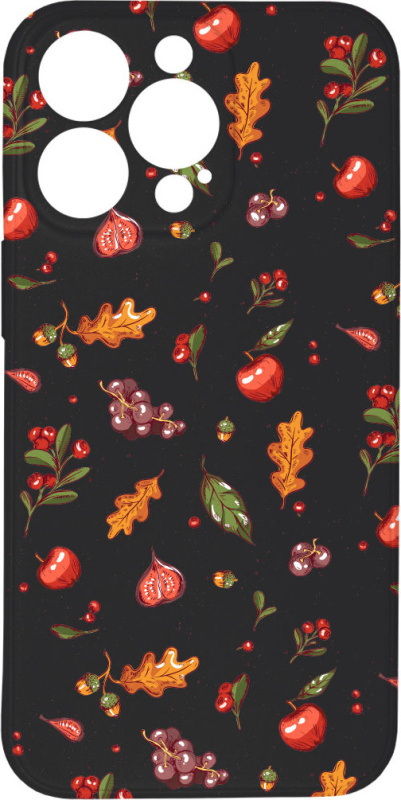 Mi-band Kryt Podzimní nadílka černý pro iPhone 13 Pro