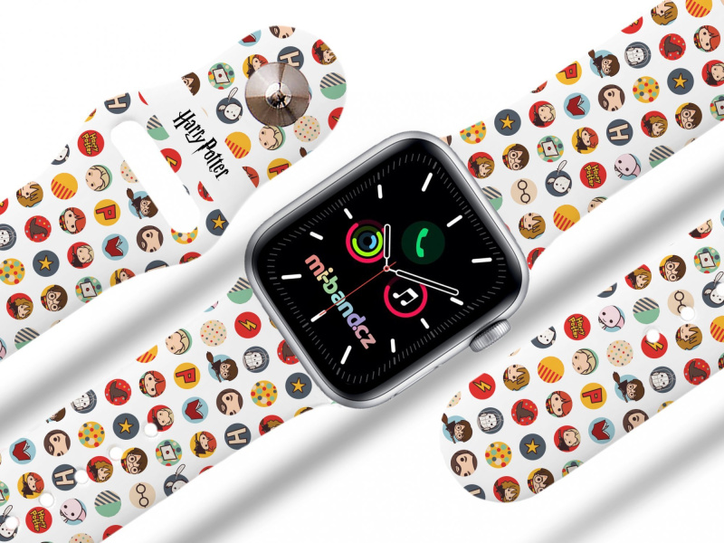 Miband Apple watch řemínek Harry Potter - Harry Potter charms 6 Rozměr: 42/44/45/46/49mm