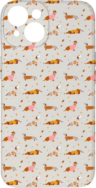 Mi-band Kryt Jezevčíci ve svetru pro iPhone 14