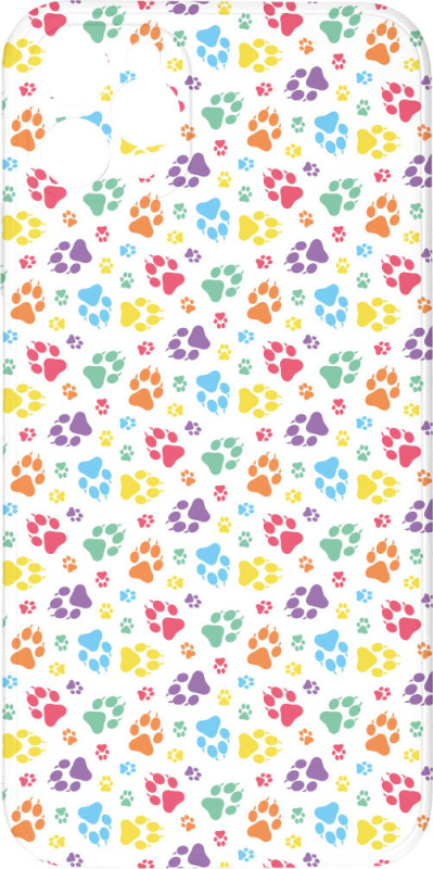 Mi-band Kryt Barevné tlapičky pro iPhone 11 Pro Max