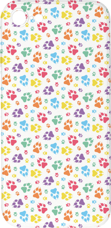 Mi-band Kryt Barevné tlapičky pro iPhone 7/8/SE2020