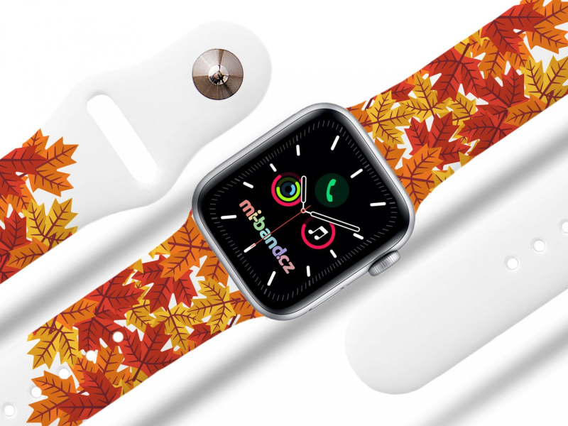 Mi-band Apple watch řemínek Kupa listí Rozměr: 42/44/45/49mm