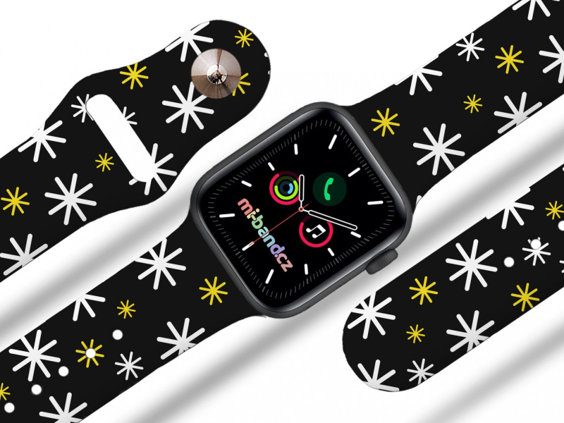 Mi-band Apple watch řemínek Hvězdy Rozměr: 38/40/41/42(S10)mm