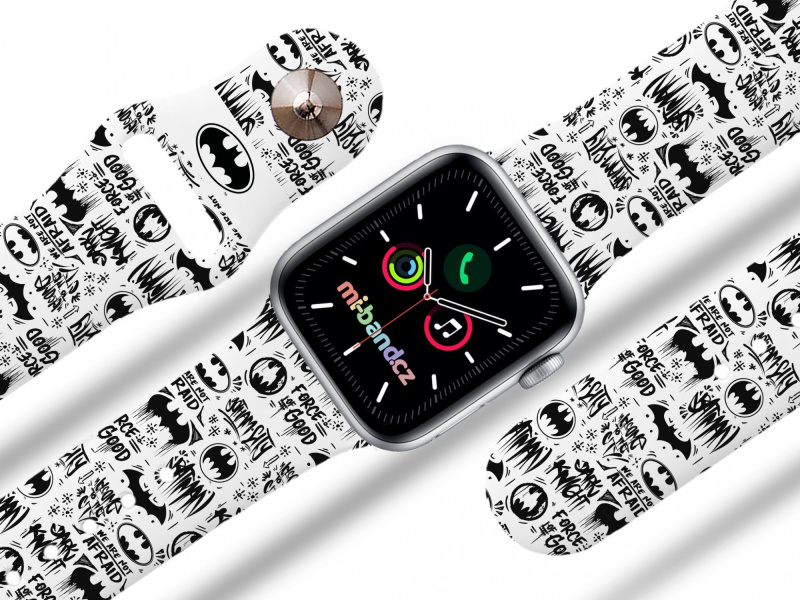 Miband Apple watch řemínek Batman - Nápisy Rozměr: 42/44/45/46/49mm