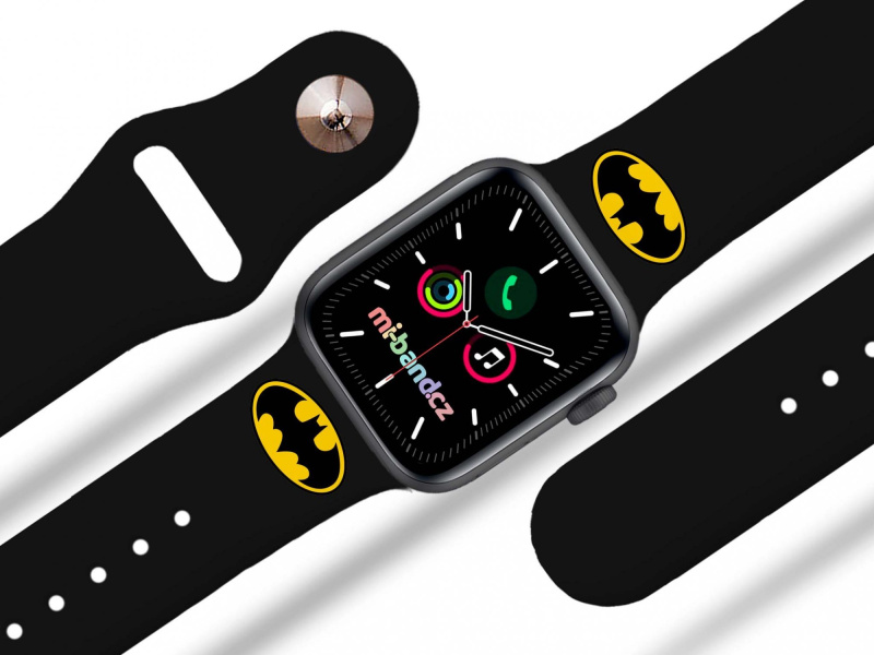 Miband Apple watch řemínek Batman - Logo Rozměr: 38/40/41/42(S10)mm