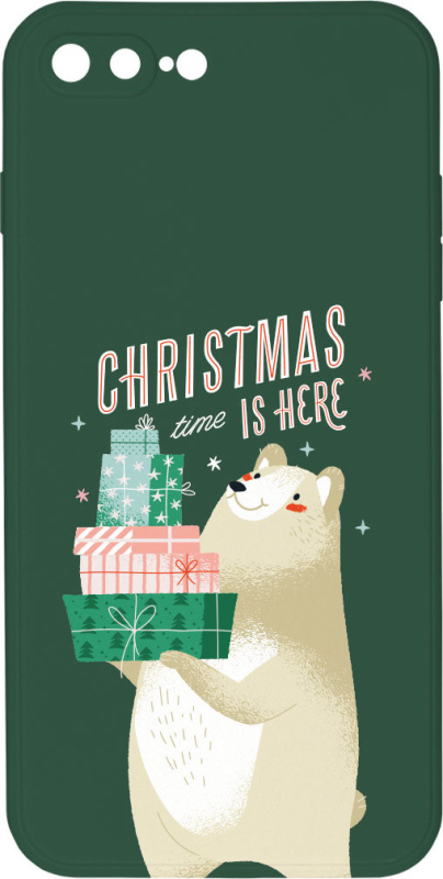 Mi-band Kryt Vánoce jsou tady zelený pro iPhone 7/8 Plus