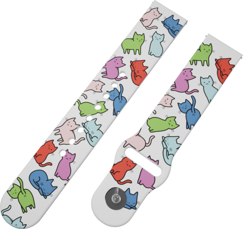 Strapido Kočičí svět řemínek 20 mm
