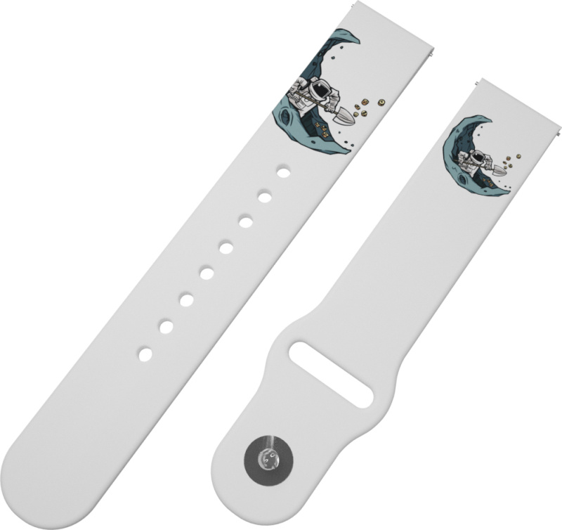 Strapido TĚŽBA BITCOINU řemínek 20 mm