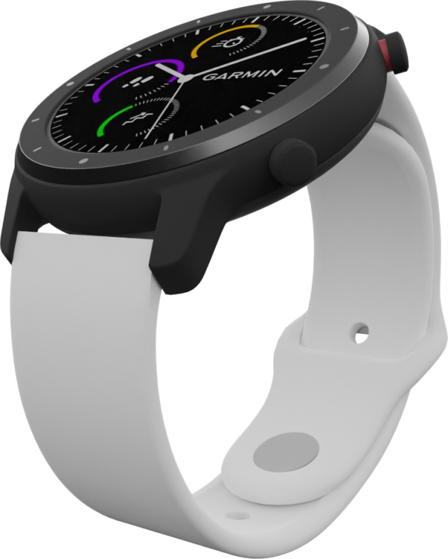 Strapido Jednobarevný náhradní řemínek 20mm Barevná varianta: Bílá