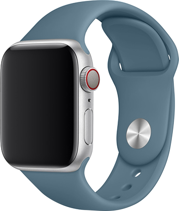 Apple Watch řemínek jednobarevný 38/40/41mm a 42/44/45/46/49mm Barva: Petrolejově modrá, Pro Apple Watch velikost: 42/44/45/46/49mm, Velikost náramku: L (Obvod ruky 18,5 - 23cm)