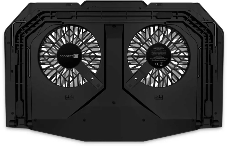CONNECT IT NEO RGB chladicí podložka pod notebook černá CCP-3020-BK Černá