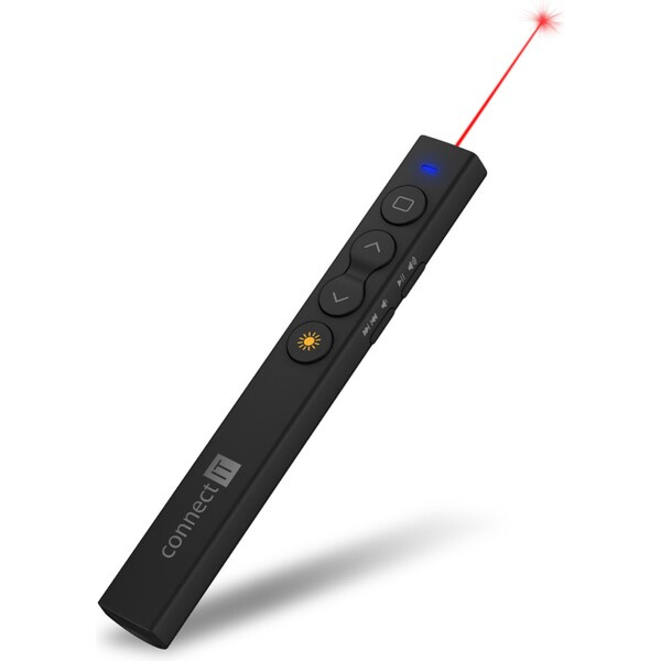CONNECT IT laserové ukazovátko rechargeable černé CLP-2051-BK Černá