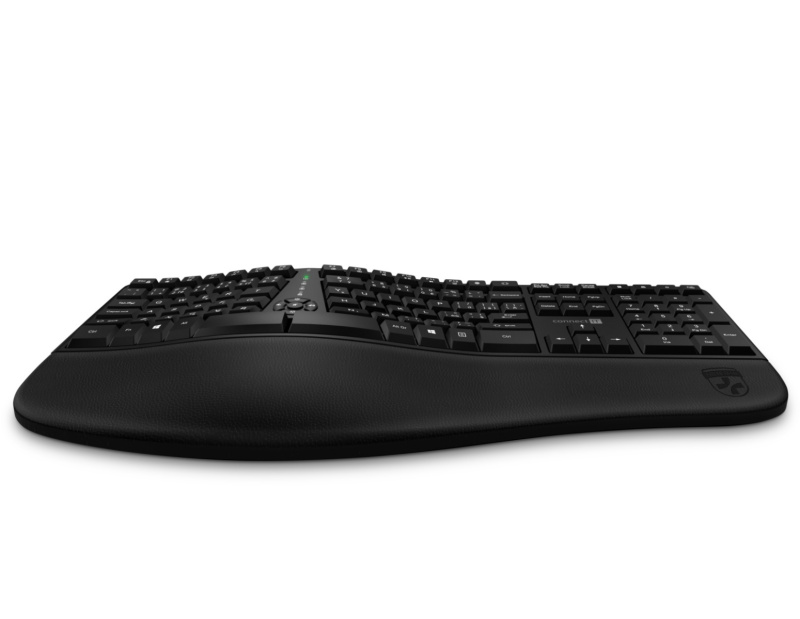 CONNECT IT FOR HEALTH ERGO drátová ergonomická klávesnice CZ + SK verze černá CKB-2800-CS Černá