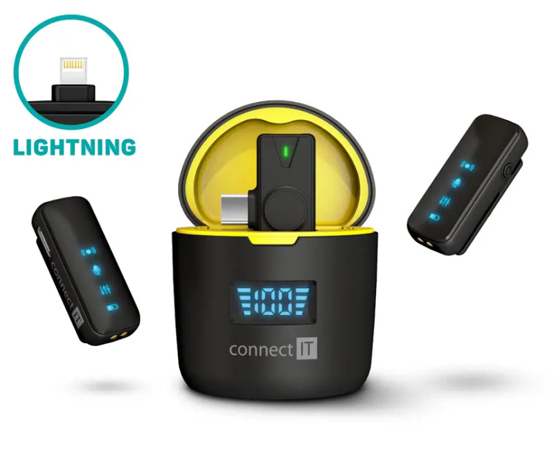 CONNECT IT Wireless  ClipMic Pro Lightning
