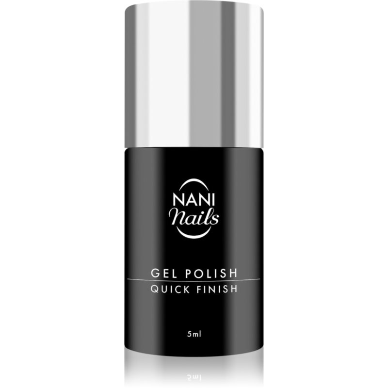 NaniNails NANI Quick Finish vrchní gelový lak pro ochranu a lesk bez výpotku 5 ml