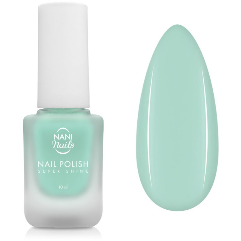 NaniNails NANI Super Shine dlouhotrvající lak na nehty odstín Mint Fantasy 10 ml