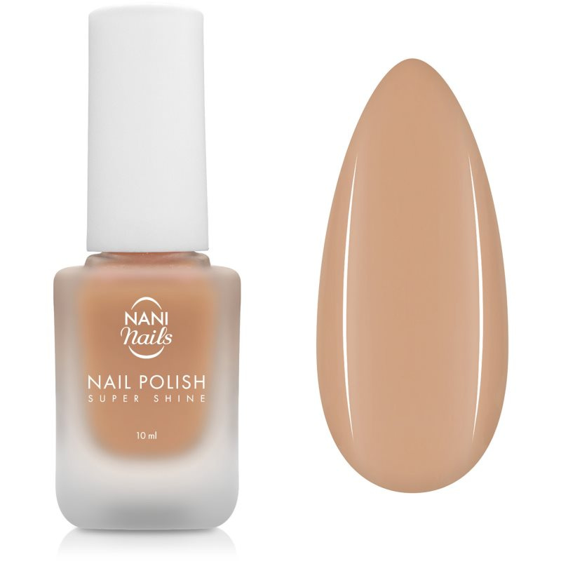 NaniNails NANI Super Shine dlouhotrvající lak na nehty odstín Apricot Whisper 10 ml