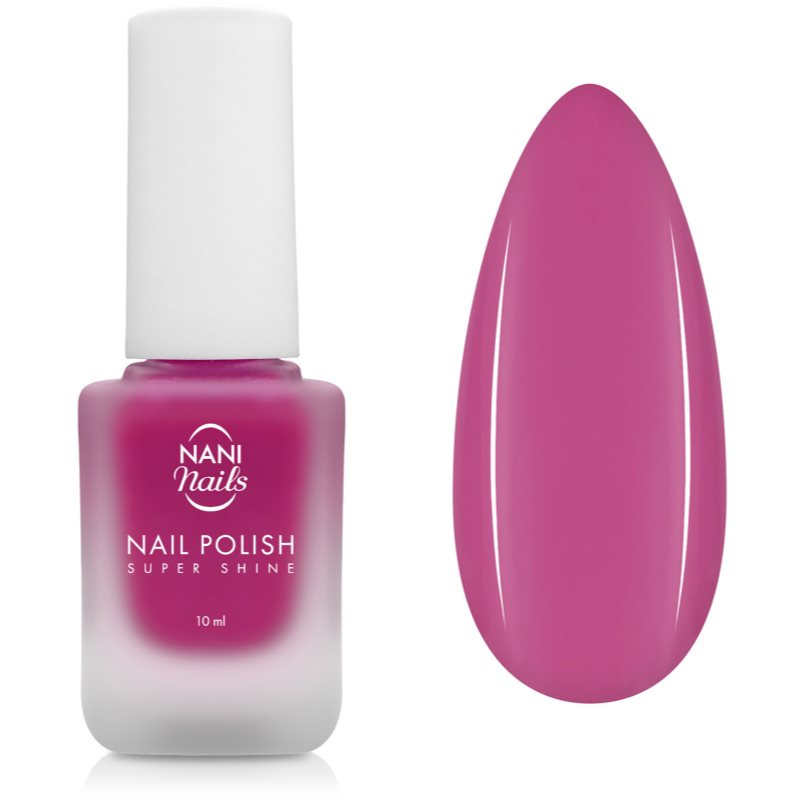 NaniNails NANI Super Shine dlouhotrvající lak na nehty odstín Raspberry Sorbet 10 ml