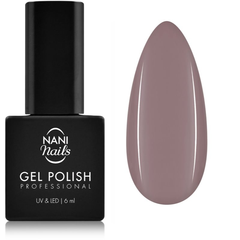 NaniNails NANI Professional gelový lak na nehty odstín Mocha Nude 6 ml