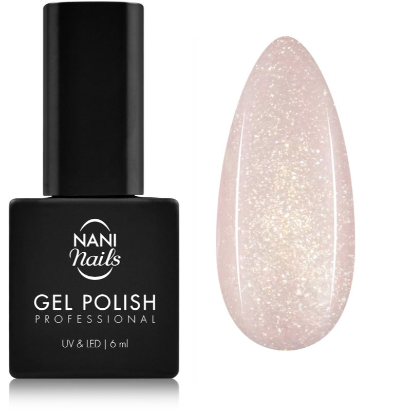 NaniNails NANI Professional gelový lak na nehty odstín Amber Gleam 6 ml