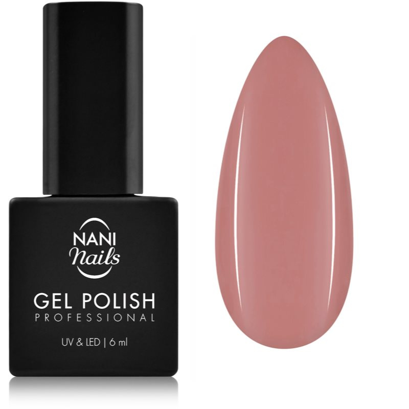 NaniNails NANI Professional gelový lak na nehty odstín Terracotta Rose 6 ml