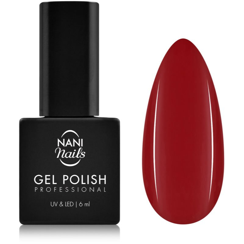 NaniNails NANI Professional gelový lak na nehty odstín Passion 6 ml
