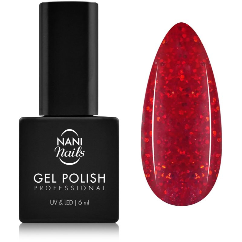 NaniNails NANI Professional gelový lak na nehty odstín Let It Shine 6 ml