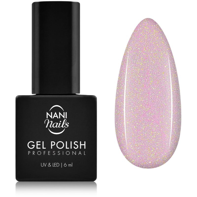 NaniNails NANI Professional gelový lak na nehty odstín Violet Pearl 6 ml